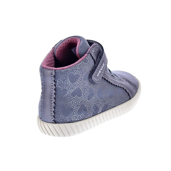 Zapatillas botas Geox zapatos Niña modelo Mirroles Gris Elástico