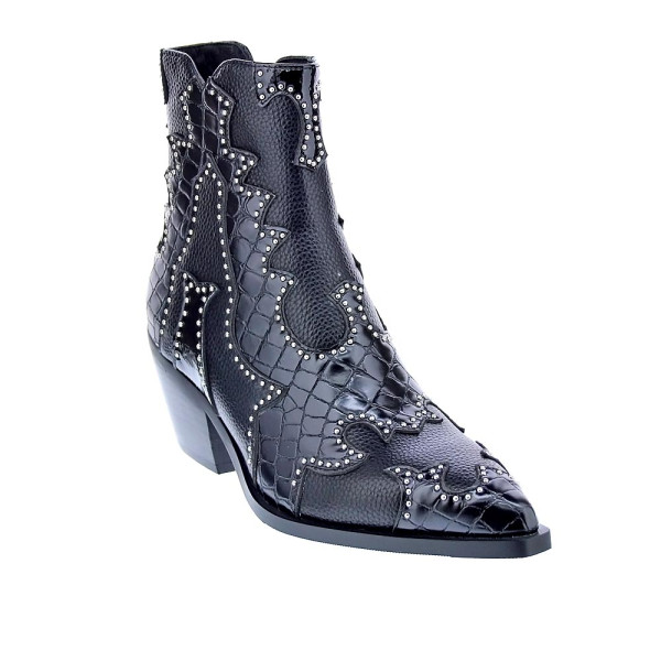 Botines Noa Harmon zapatos Mujer modelo 009098 Negro Cremallera