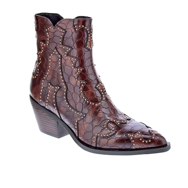 Botines Noa Harmon zapatos Mujer modelo 009098 Marrón Cremallera