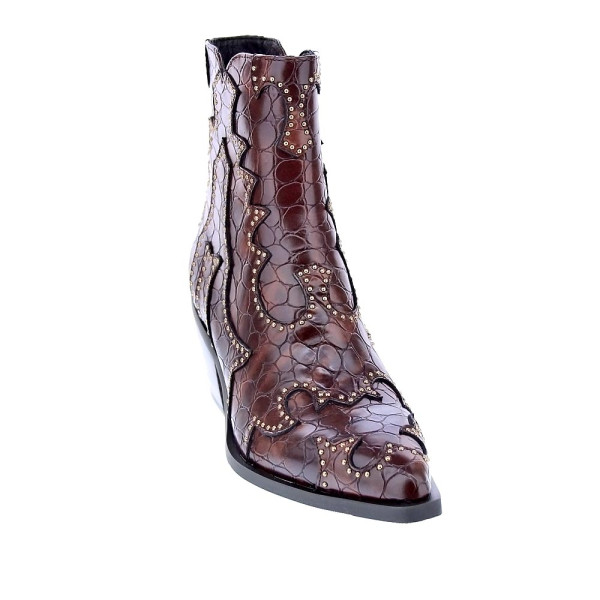 Botines Noa Harmon zapatos Mujer modelo 009098 Marrón Cremallera