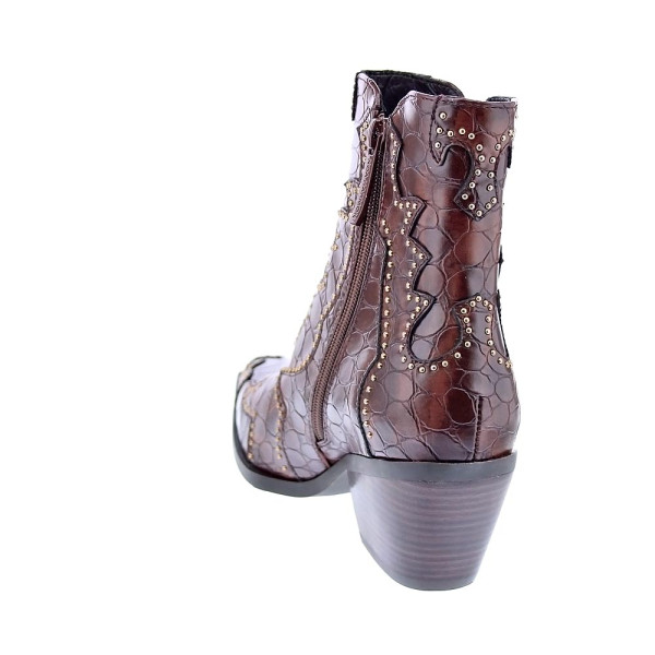 Botines Noa Harmon zapatos Mujer modelo 009098 Marrón Cremallera