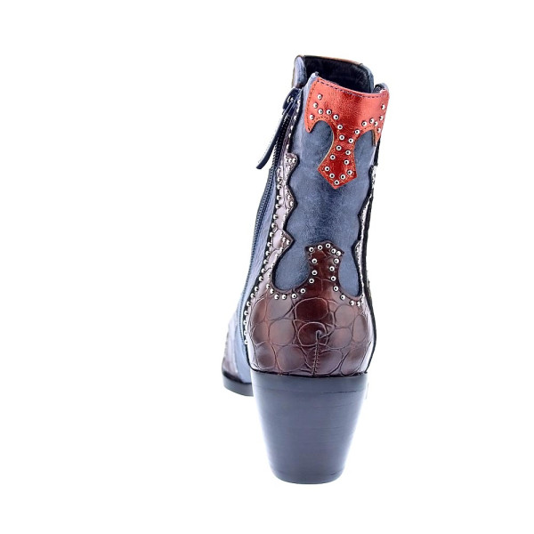 Botines Noa Harmon zapatos Mujer modelo 009098 Marrón Cremallera