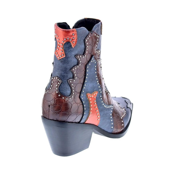 Botines Noa Harmon zapatos Mujer modelo 009098 Marrón Cremallera