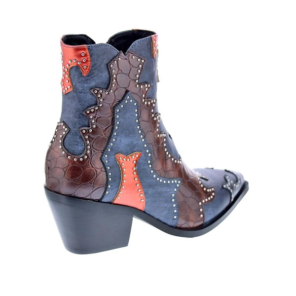 Botines Noa Harmon zapatos Mujer modelo 009098 Marrón Cremallera