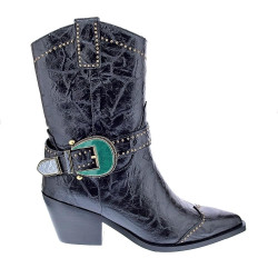 Botines Noa Harmon zapatos Mujer modelo 009770 Negro Cremallera