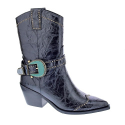 Botines Noa Harmon zapatos Mujer modelo 009770 Negro Cremallera 2