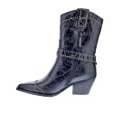 Botines Noa Harmon zapatos Mujer modelo 009770 Negro Cremallera