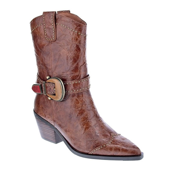 Botines Noa Harmon zapatos Mujer modelo 009770 Marrón Cremallera