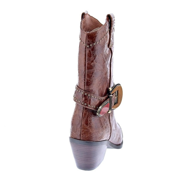 Botines Noa Harmon zapatos Mujer modelo 009770 Marrón Cremallera