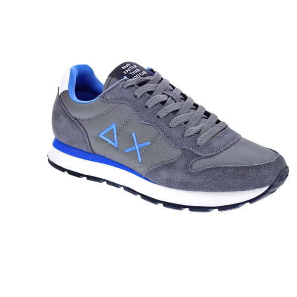 Zapatillas Sun68 AX zapatos Hombre modelo Tom Solid Gris 