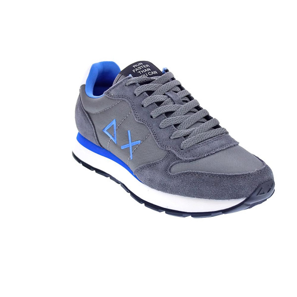 Zapatillas Sun68 AX zapatos Hombre modelo Tom Solid Gris 
