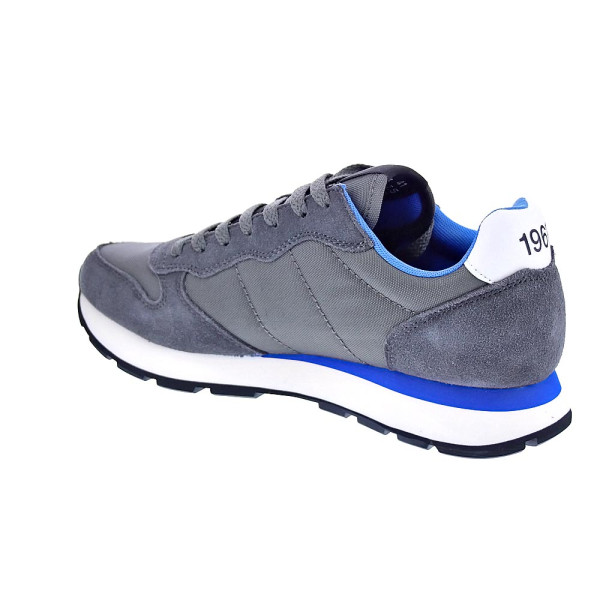 Zapatillas Sun68 AX zapatos Hombre modelo Tom Solid Gris 