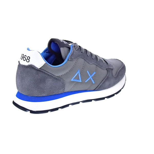 Zapatillas Sun68 AX zapatos Hombre modelo Tom Solid Gris 