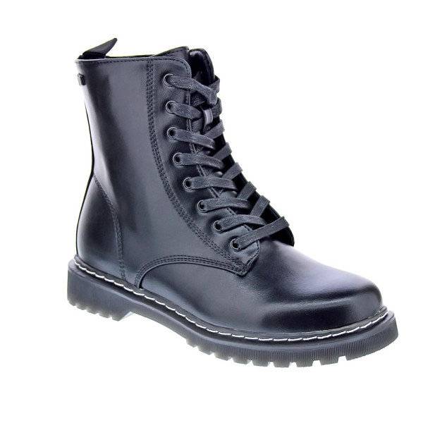 Botines Mtng zapatos Mujer modelo Calm Negro Cordón