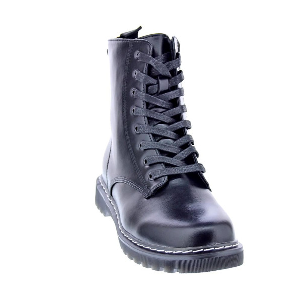 Botines Mtng zapatos Mujer modelo Calm Negro Cordón