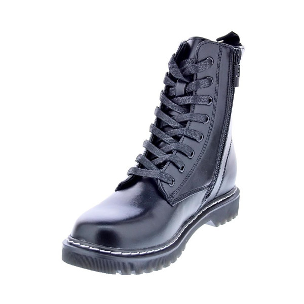 Botines Mtng zapatos Mujer modelo Calm Negro Cordón