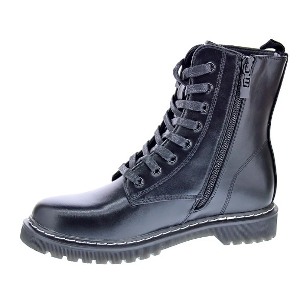 Botines Mtng zapatos Mujer modelo Calm Negro Cordón