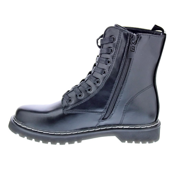 Botines Mtng zapatos Mujer modelo Calm Negro Cordón