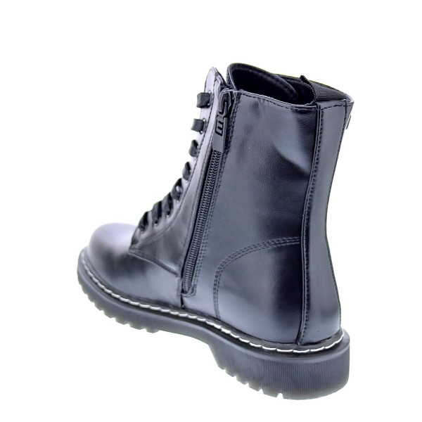 Botines Mtng zapatos Mujer modelo Calm Negro Cordón