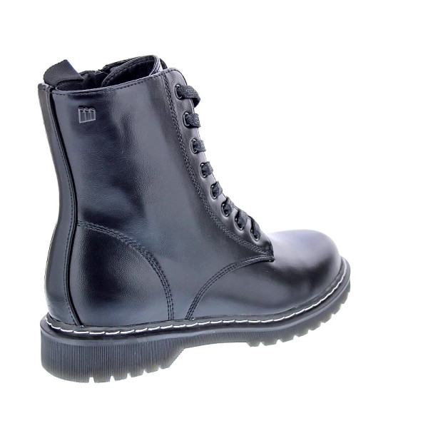 Botines Mtng zapatos Mujer modelo Calm Negro Cordón