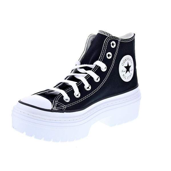 Zapatillas botas Converse zapatos Mujer modelo All Star Lugged Negro Cordón