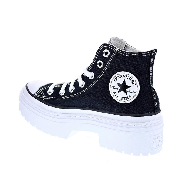 Zapatillas botas Converse zapatos Mujer modelo All Star Lugged Negro Cordón
