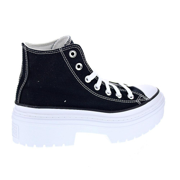 Zapatillas botas Converse zapatos Mujer modelo All Star Lugged Negro Cordón