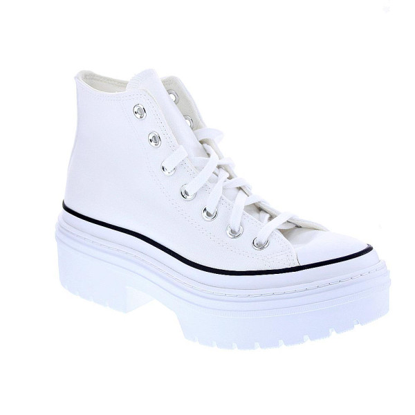 Zapatillas botas Converse zapatos Mujer modelo All Star Lugged Blanco Cordón