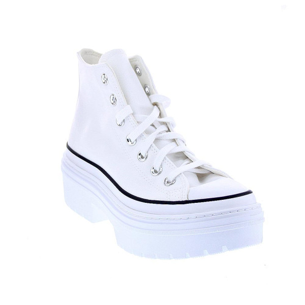 Zapatillas botas Converse zapatos Mujer modelo All Star Lugged Blanco Cordón