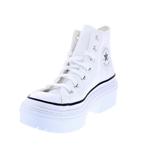 Zapatillas botas Converse zapatos Mujer modelo All Star Lugged Blanco Cordón