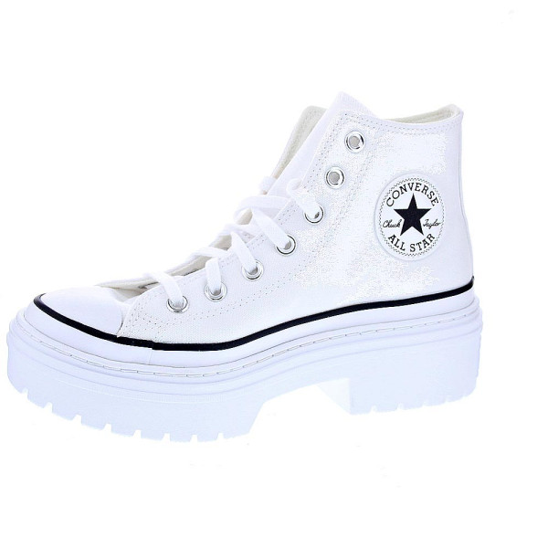 Zapatillas botas Converse zapatos Mujer modelo All Star Lugged Blanco Cordón