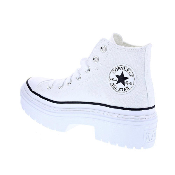 Zapatillas botas Converse zapatos Mujer modelo All Star Lugged Blanco Cordón