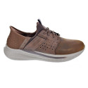 Zapatos Skechers zapatos Hombre modelo Street Wear 210828 CDB Marrón Elástico