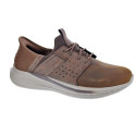 Zapatos Skechers zapatos Hombre modelo Street Wear 210828 CDB Marrón Elástico