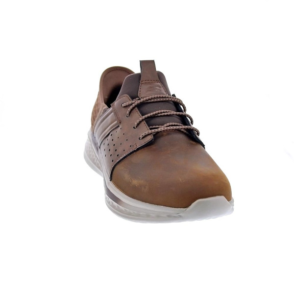 Zapatos Skechers zapatos Hombre modelo Street Wear 210828 CDB Marrón Elástico