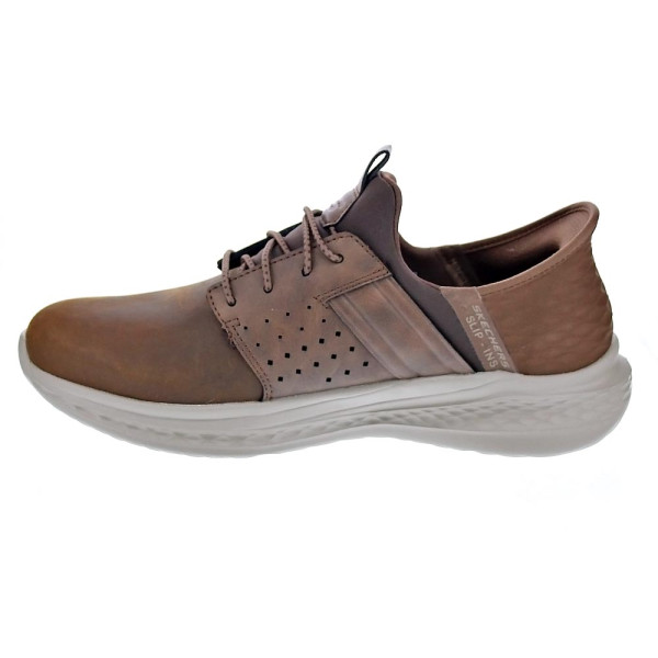 Zapatos Skechers zapatos Hombre modelo Street Wear 210828 CDB Marrón Elástico