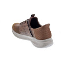 Zapatos Skechers zapatos Hombre modelo Street Wear 210828 CDB Marrón Elástico
