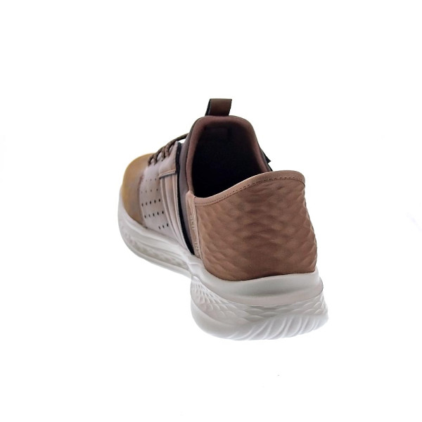 Zapatos Skechers zapatos Hombre modelo Street Wear 210828 CDB Marrón Elástico