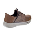 Zapatos Skechers zapatos Hombre modelo Street Wear 210828 CDB Marrón Elástico