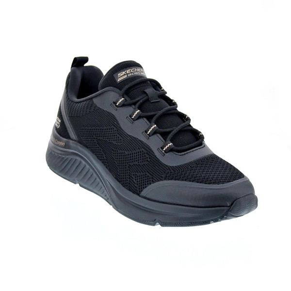 Zapatillas Skechers zapatos Mujer modelo Bobs Sport Negro Elástico