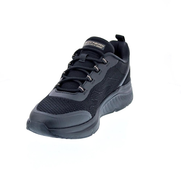 Zapatillas Skechers zapatos Mujer modelo Bobs Sport Negro Elástico