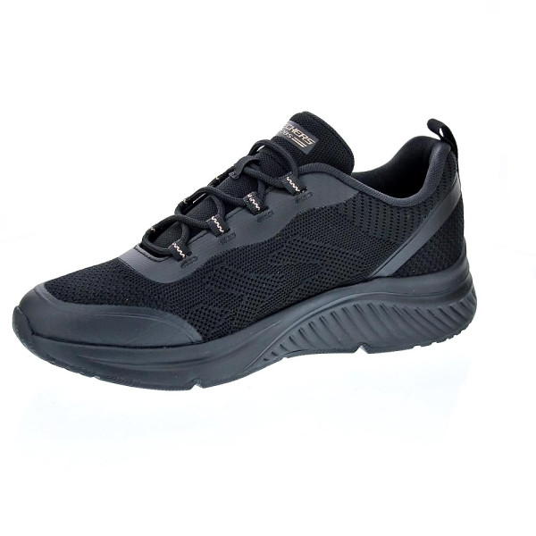 Zapatillas Skechers zapatos Mujer modelo Bobs Sport Negro Elástico
