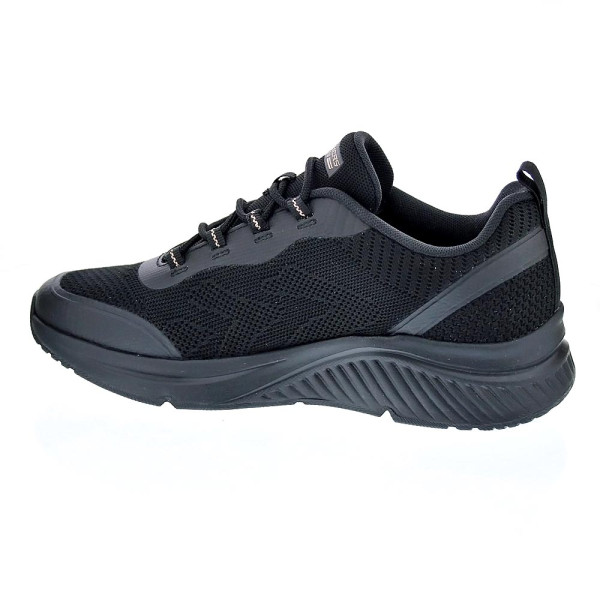 Zapatillas Skechers zapatos Mujer modelo Bobs Sport Negro Elástico