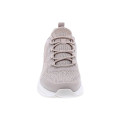 Zapatillas Skechers zapatos Mujer modelo Bobs Sport Beige Elástico