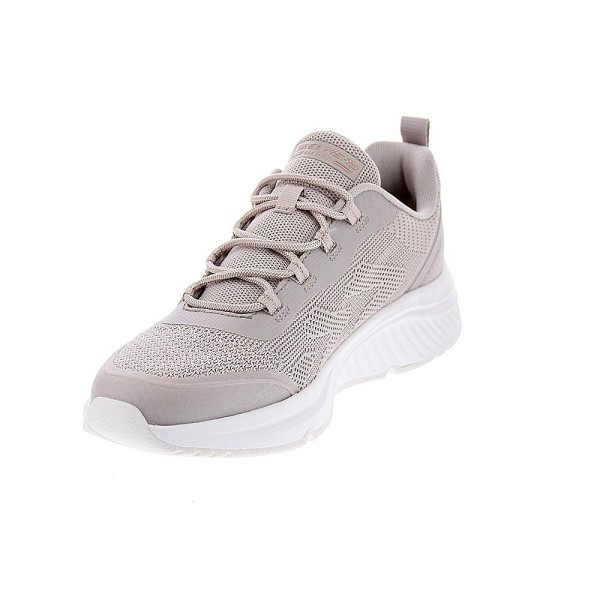 Zapatillas Skechers zapatos Mujer modelo Bobs Sport Beige Elástico