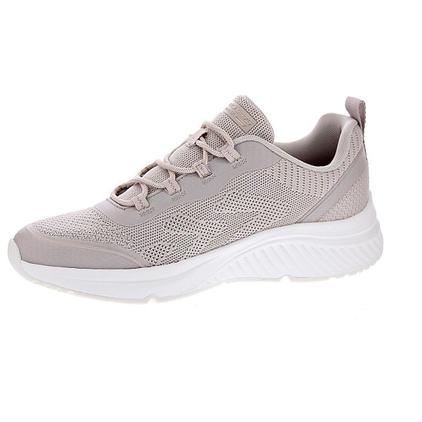 Zapatillas Skechers zapatos Mujer modelo Bobs Sport Beige Elástico