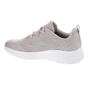 Zapatillas Skechers zapatos Mujer modelo Bobs Sport Beige Elástico