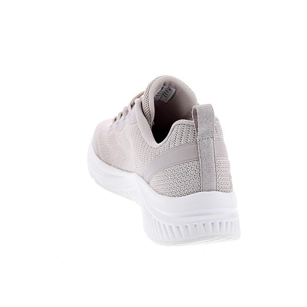 Zapatillas Skechers zapatos Mujer modelo Bobs Sport Beige Elástico