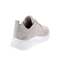 Zapatillas Skechers zapatos Mujer modelo Bobs Sport Beige Elástico