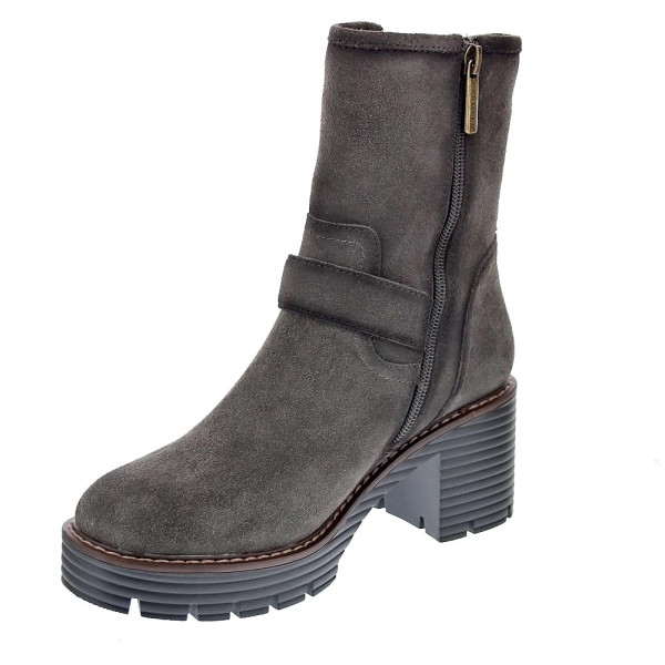 Botines Carmela zapatos Mujer modelo 16191204 Gris Cremallera